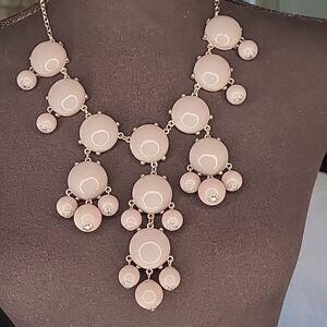 Gray and Silver Cascading Costume Jewelry